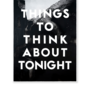 Georgia Hill - Things To Think About Tonight