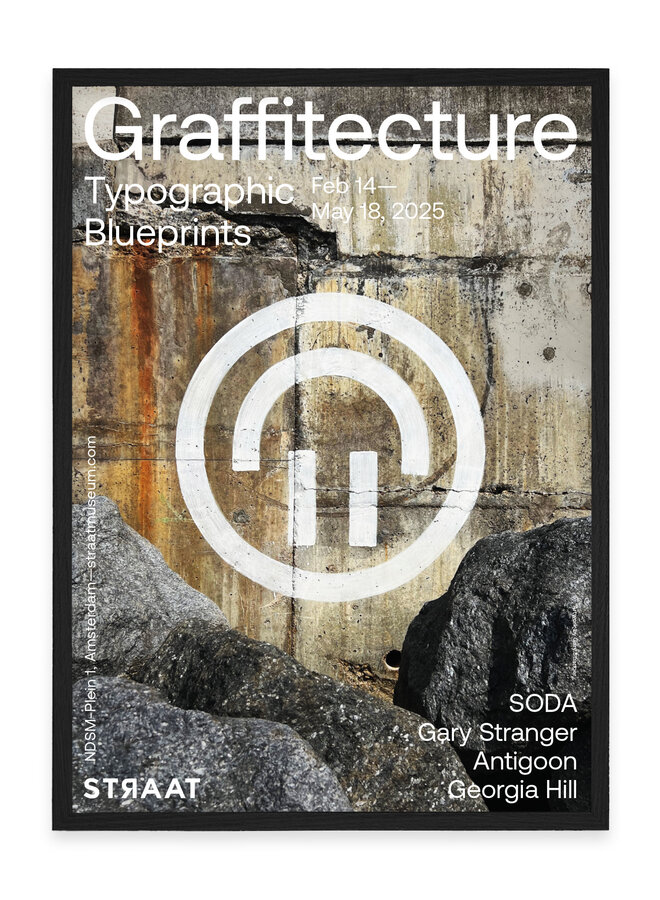 Gary Stranger - Graffitecture exhibition poster