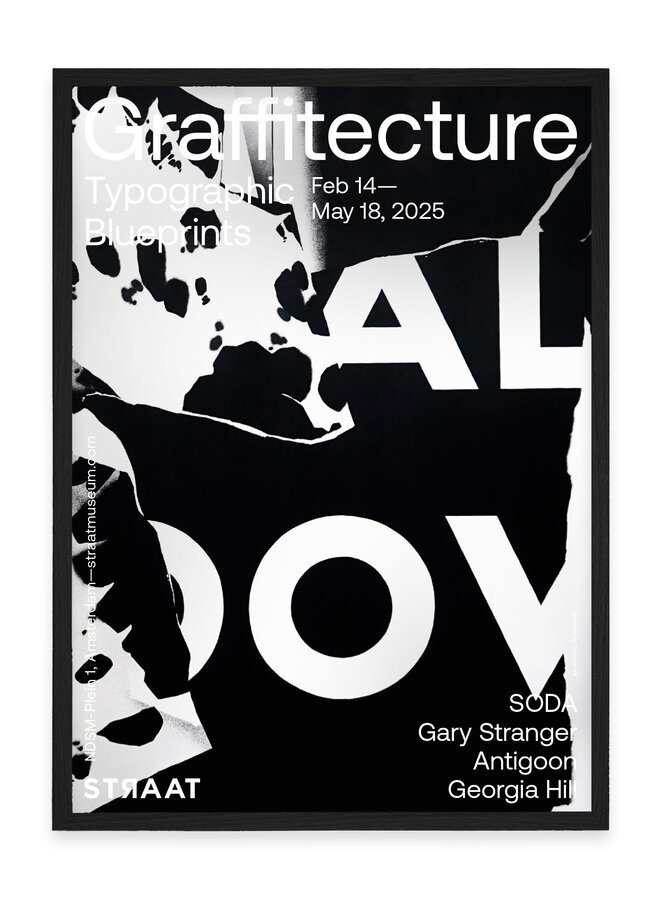 Georgia Hill - Graffitecture exhibition poster