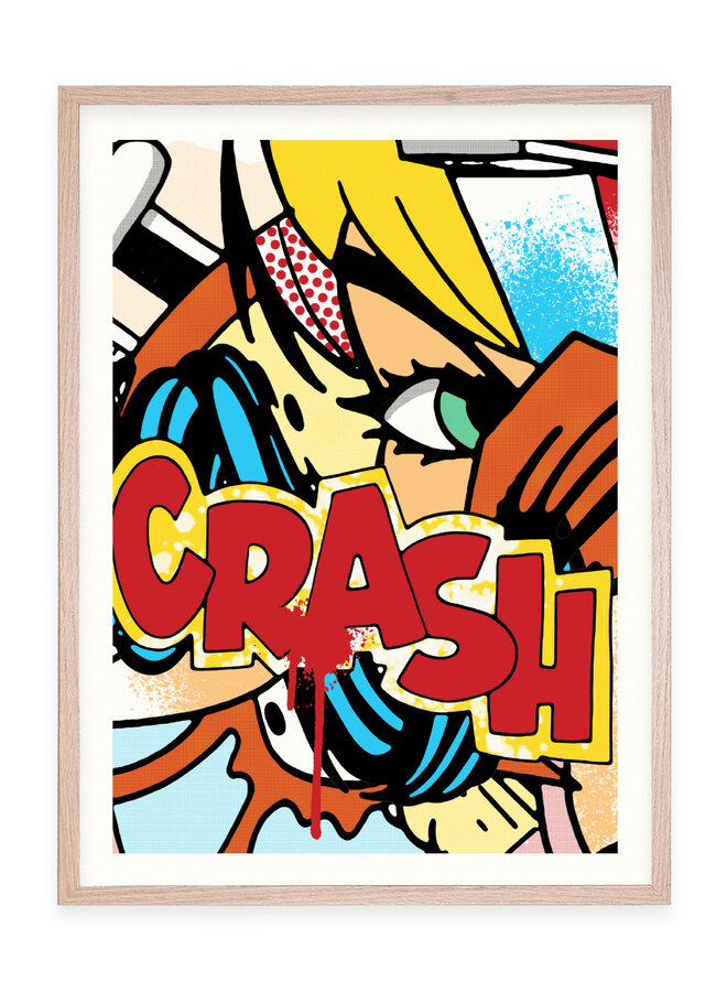 CRASH - Signed Print for STRAAT, 2025