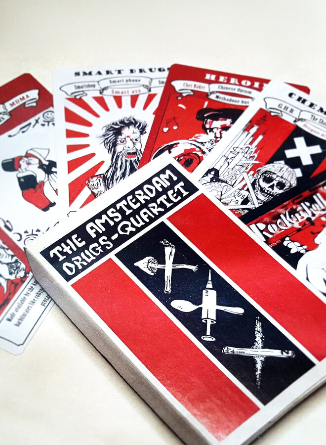 Quartets card game: Amsterdam Drugs-Quartet