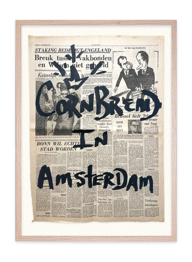 Cornbread - De Telegraaf Tags: In Amsterdam (Nixon Cartoon), 2021
