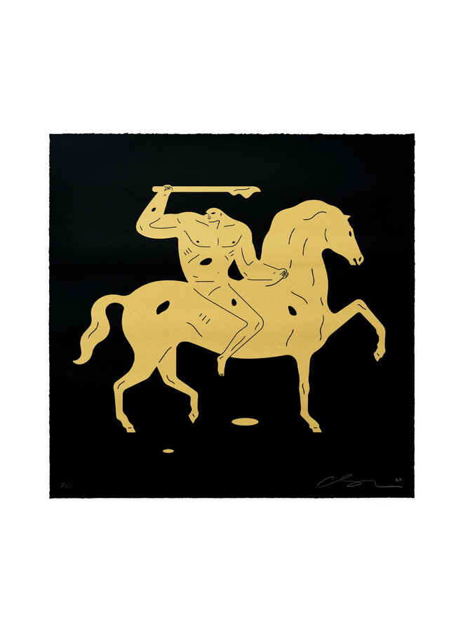 Cleon Peterson - The Return (Black and Gold)
