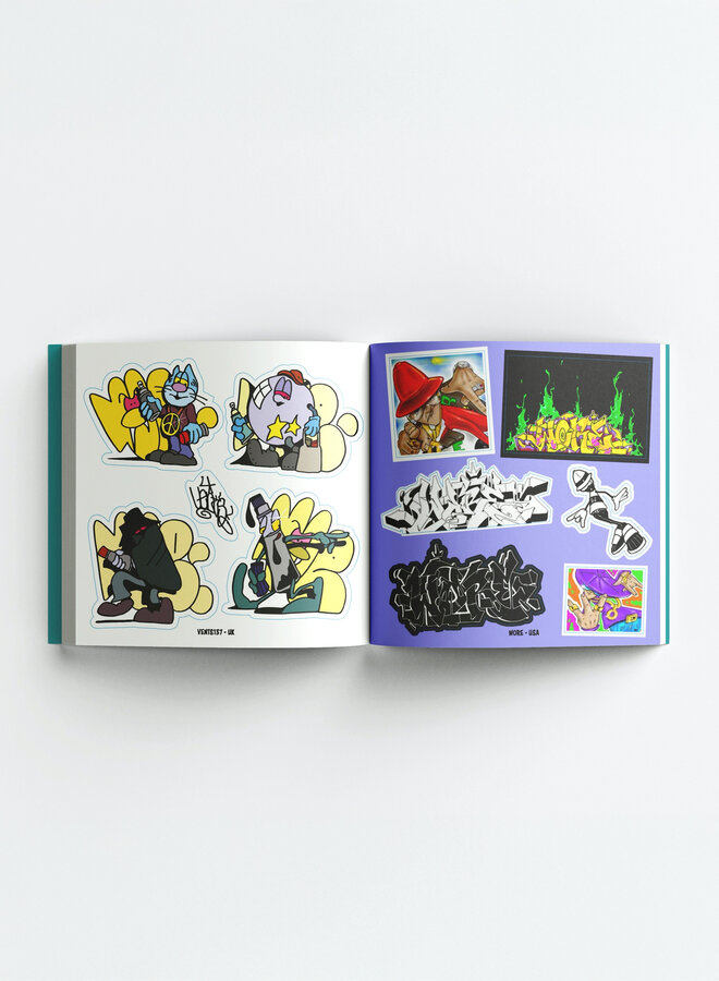The Graffiti Sticker Book