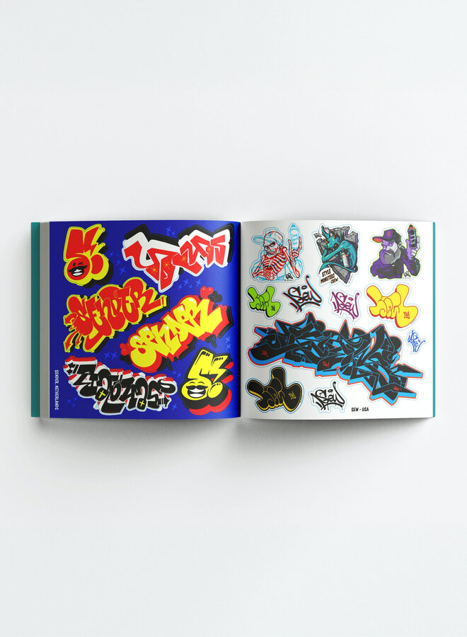 The Graffiti Sticker Book