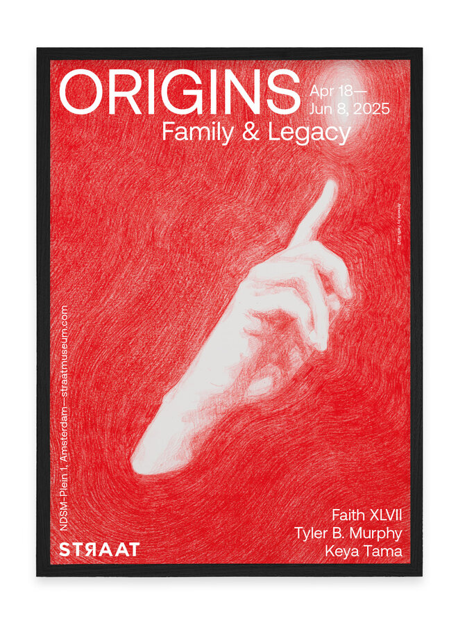Faith XLVII - Origins exhibition poster
