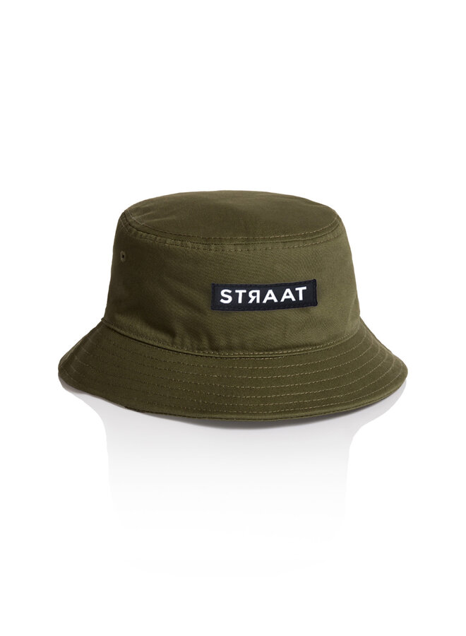 STRAAT Classic Bucket hat - Army Green