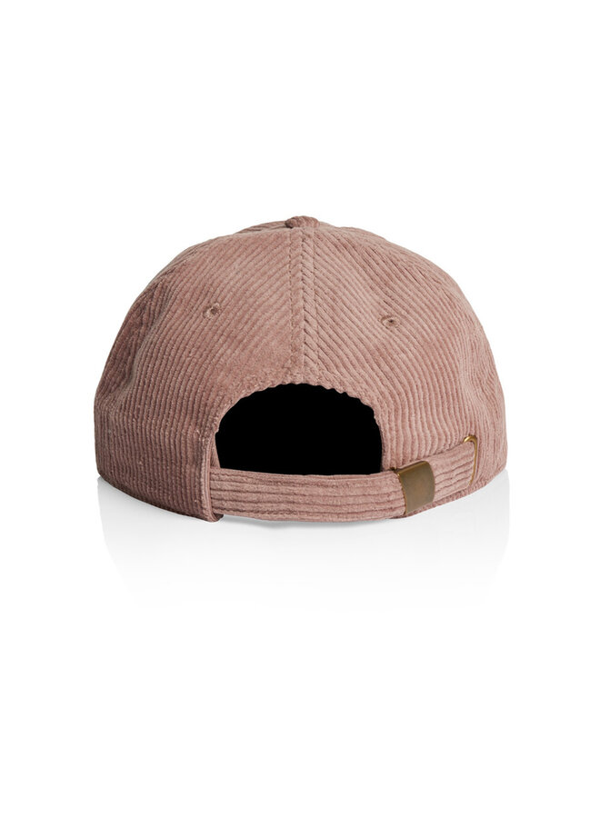 STRAAT Corduroy Cap - Hazy Pink