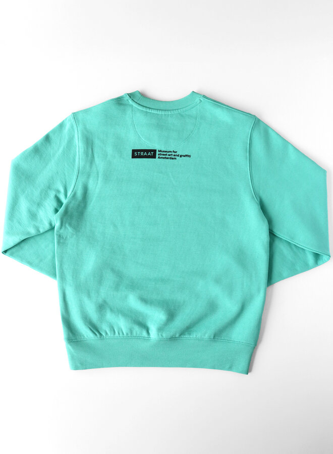 STRAAT Sweater - Pool Blue