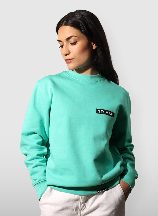 STRAAT Sweater - Pool Blue
