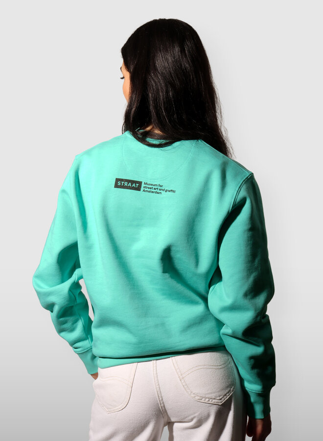 STRAAT Sweater - Pool Blue