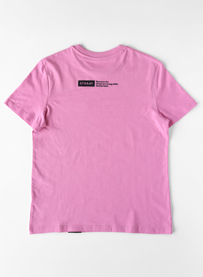 STRAAT T-shirt - Bubble Pink