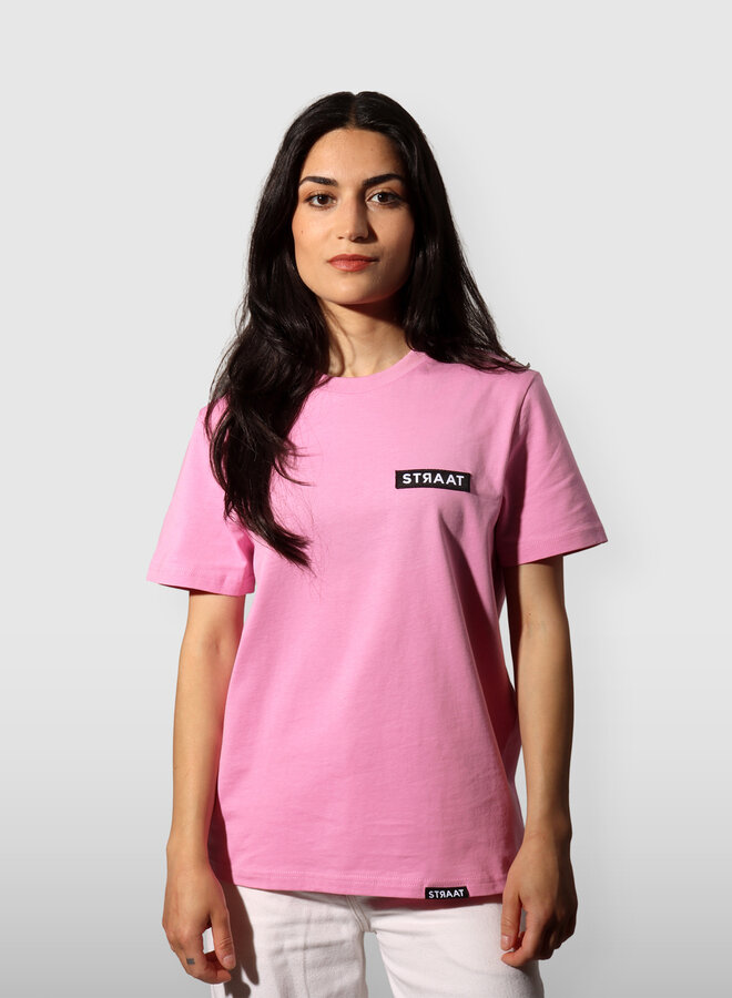 STRAAT T-shirt - Bubble Pink