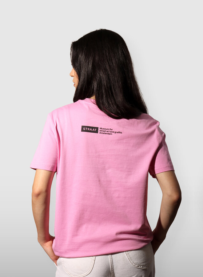 STRAAT T-shirt - Bubble Pink