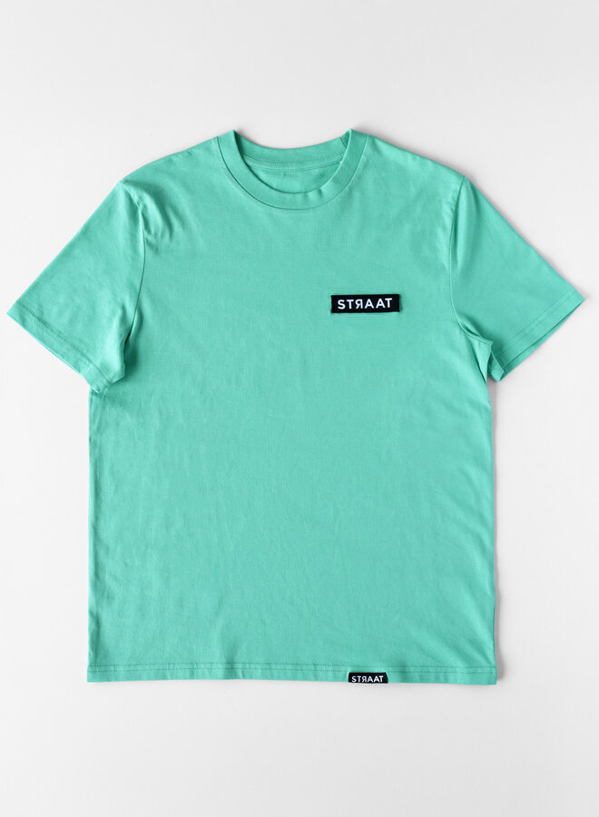 STRAAT T-shirt - Pool Blue