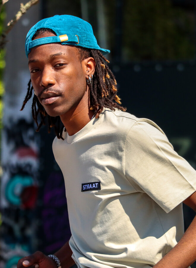 STRAAT Corduroy Cap - Atlantic