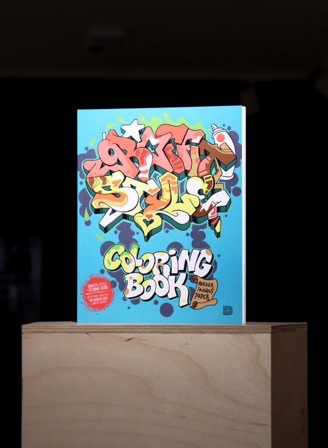 Graffiti Style Coloring Book