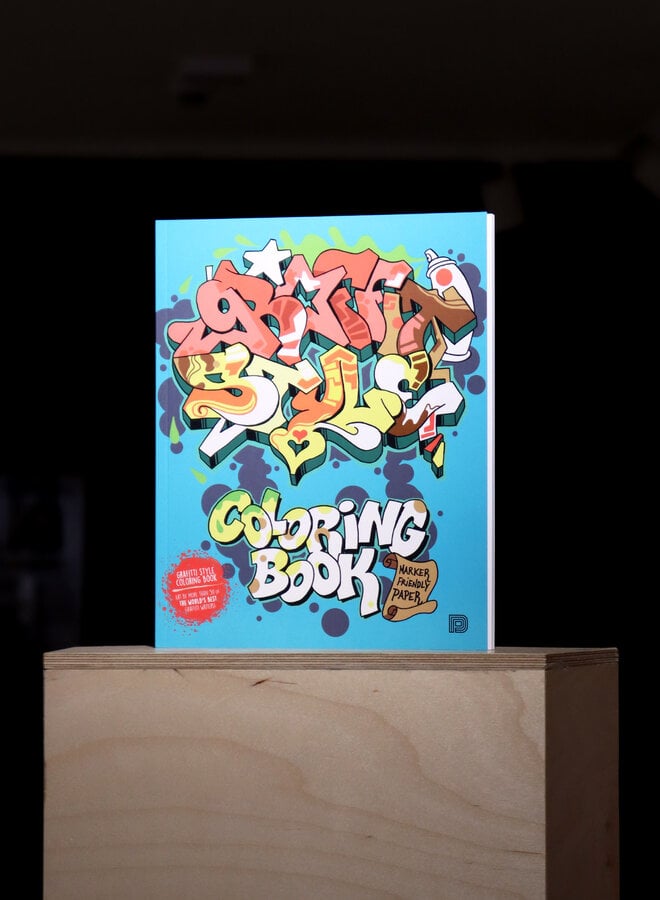Graffiti Style Coloring Book
