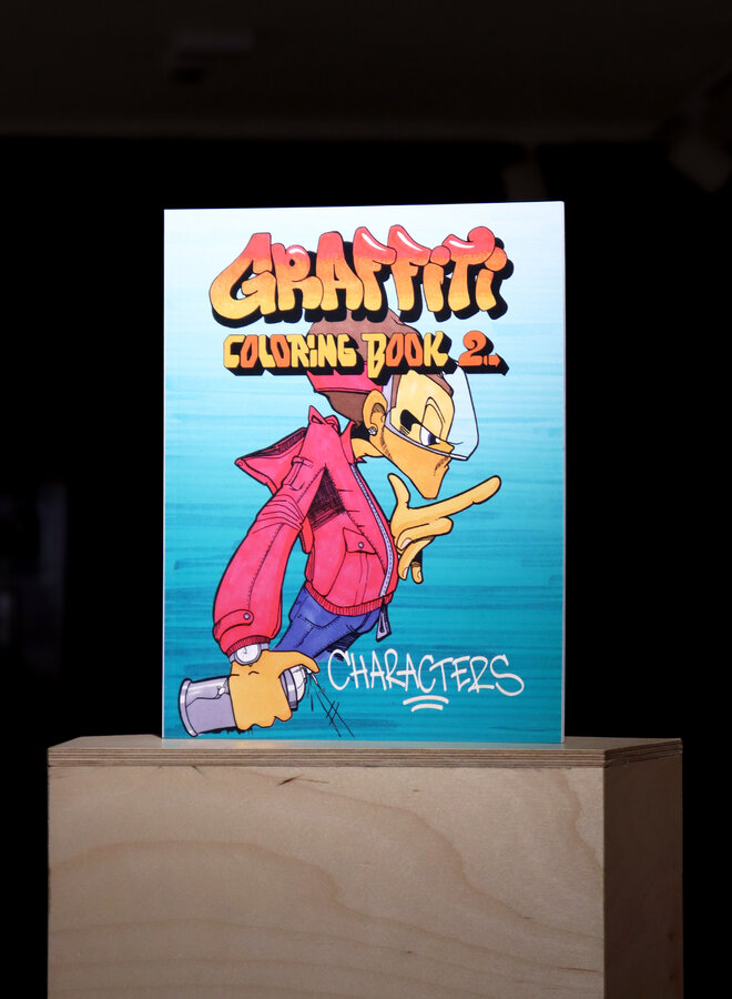 Graffiti Coloring Book 2: Characters