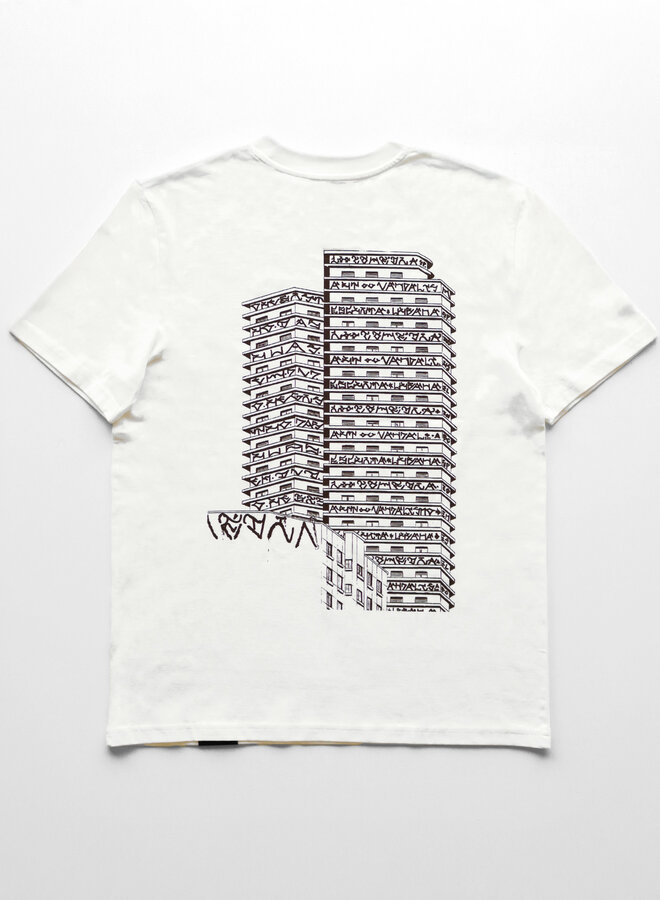 STRAAT x Cripta Djan T-shirt - Off-White