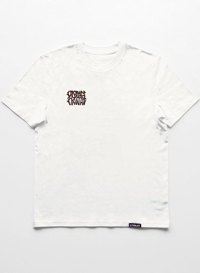 STRAAT x Cripta Djan T-shirt - Off-White