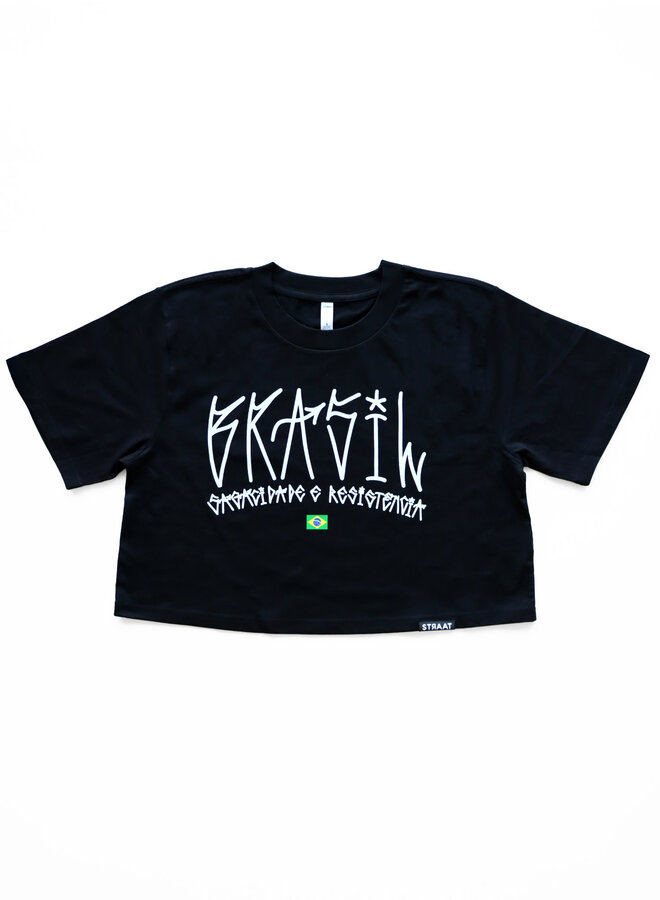 STRAAT x Eneri Crop top - Black