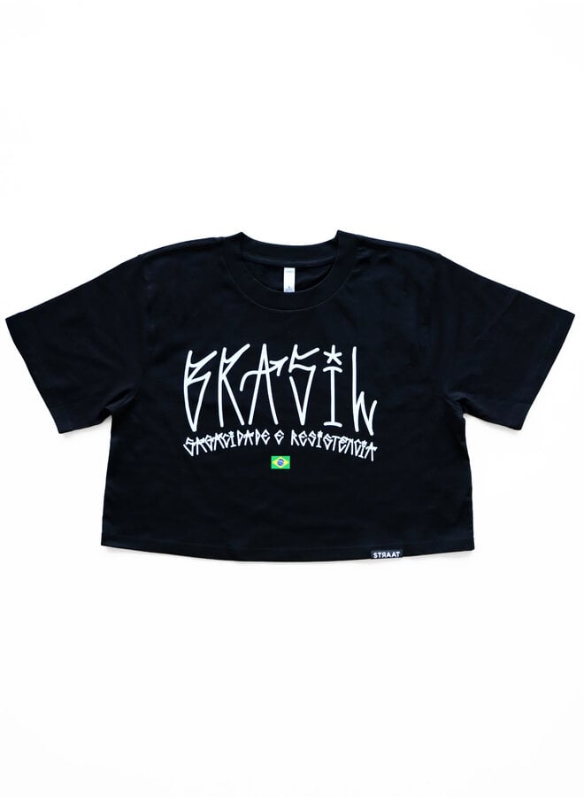 STRAAT x Eneri Crop top - Black
