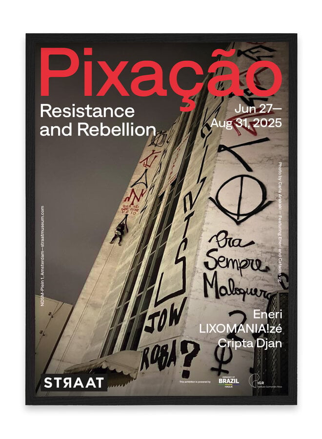 Pixação exhibition poster