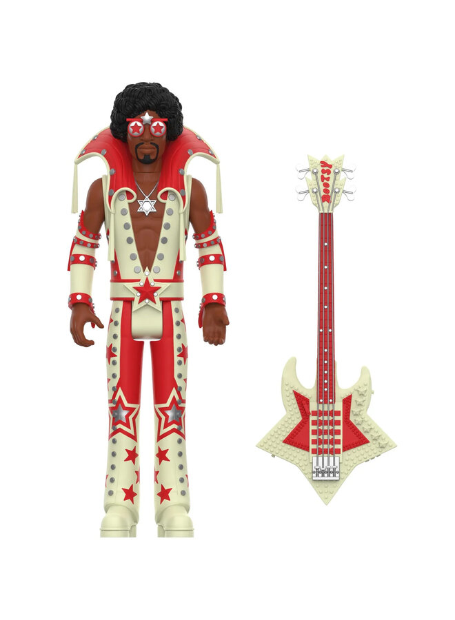 Bootsy Collins (Red and White, GITD) - ReAction figure