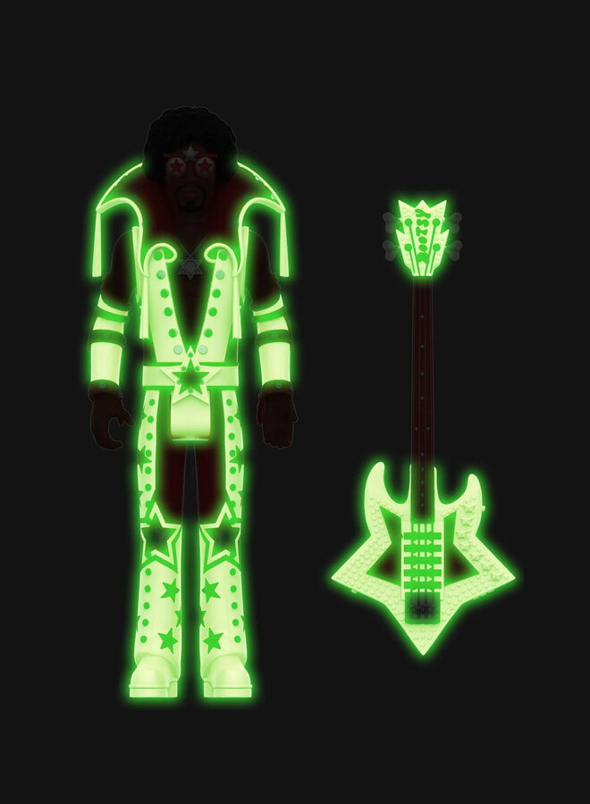 Bootsy Collins (Red and White, GITD) - ReAction figure