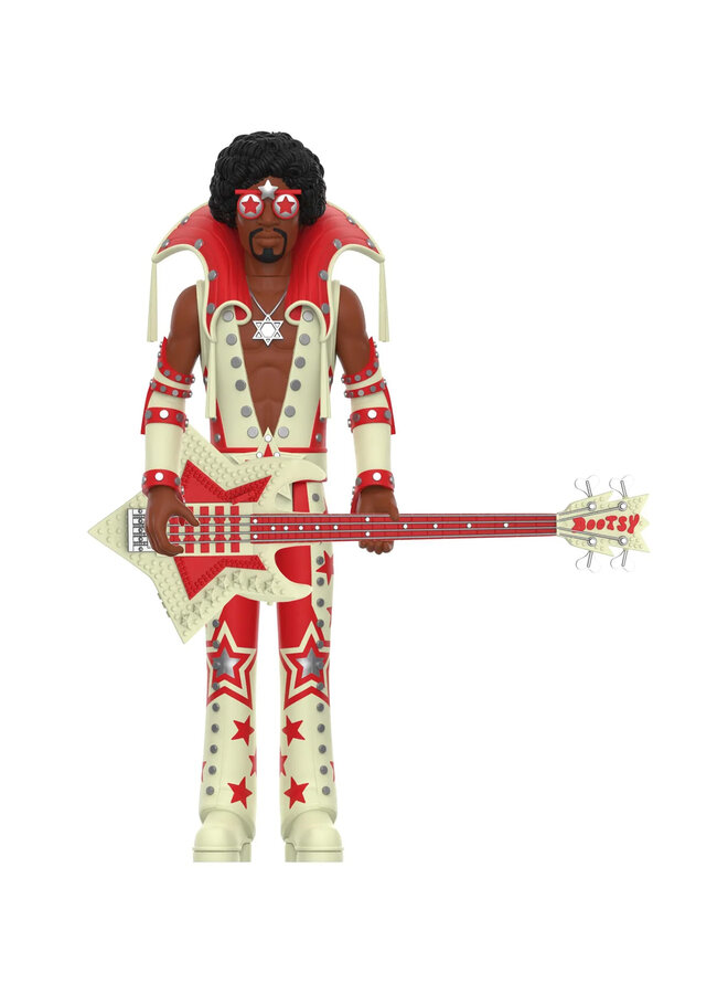 Bootsy Collins (Red and White, GITD) - ReAction figure