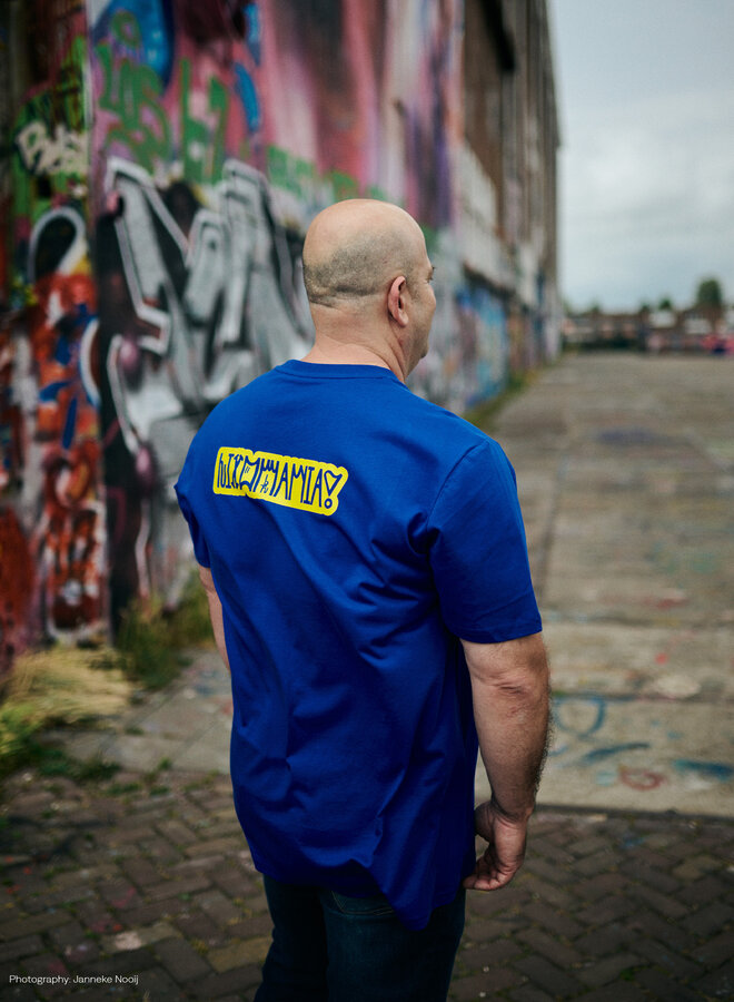 STRAAT x LIXOMANIA!.zé T-shirt - Blue