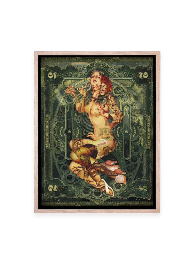 Handiedan - Two Moons, giclée print