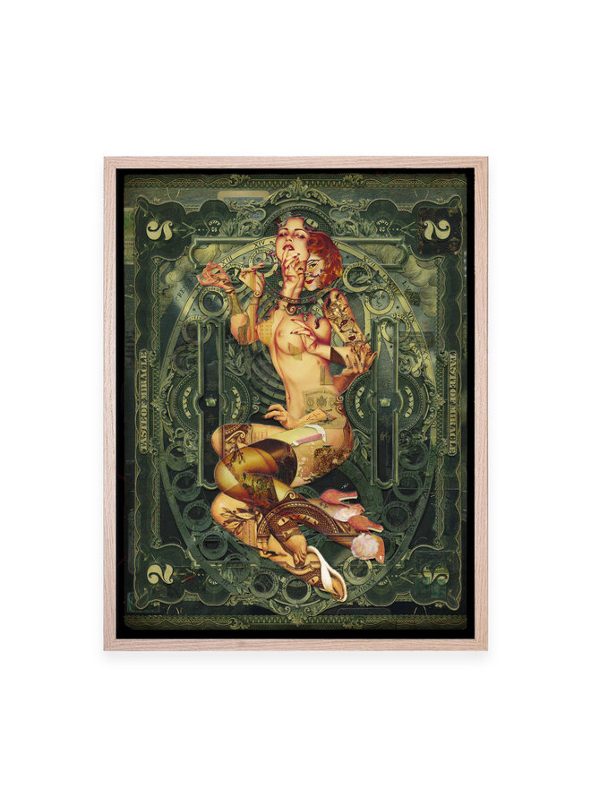 Handiedan - Two Moons, giclée print