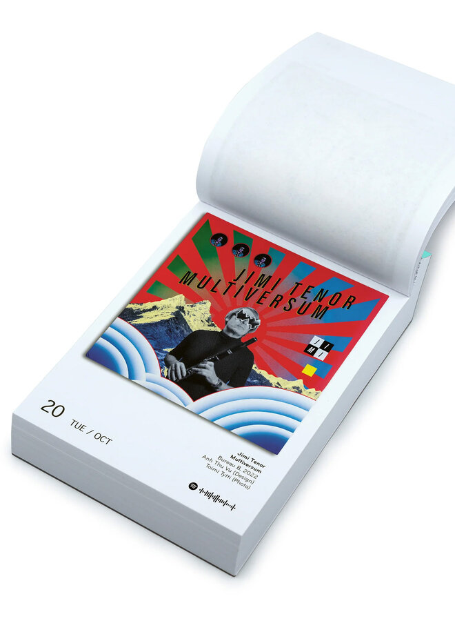 Scheurkalender: The Art of Vinyl Covers 2026