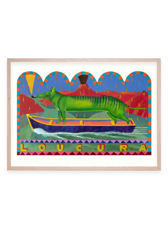 Deco Treco - Loucura, giclée print
