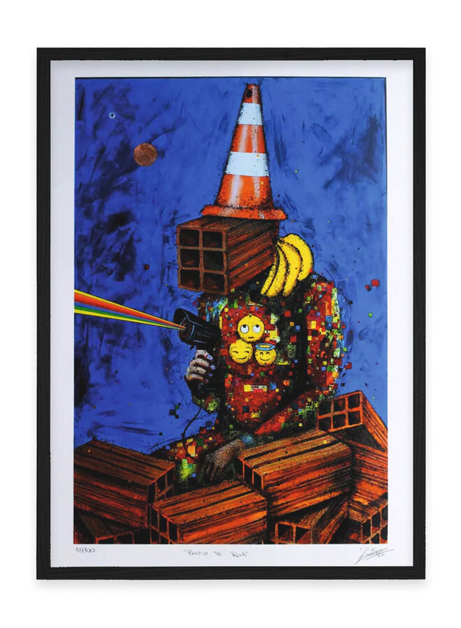 Enivo - Bloco de Rua, screen print