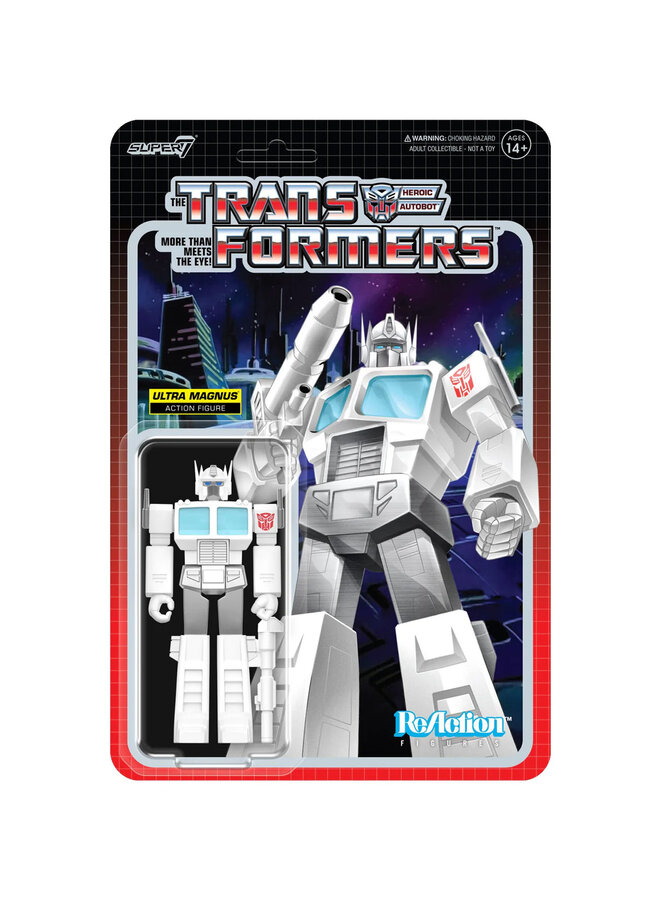 Transformers: Optimus Prime (Ultra Magnus) - ReAction figure