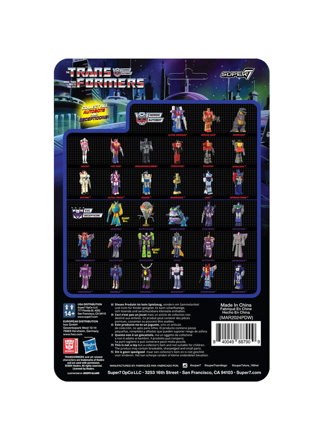 Transformers: Optimus Prime (Ultra Magnus) - ReAction figure
