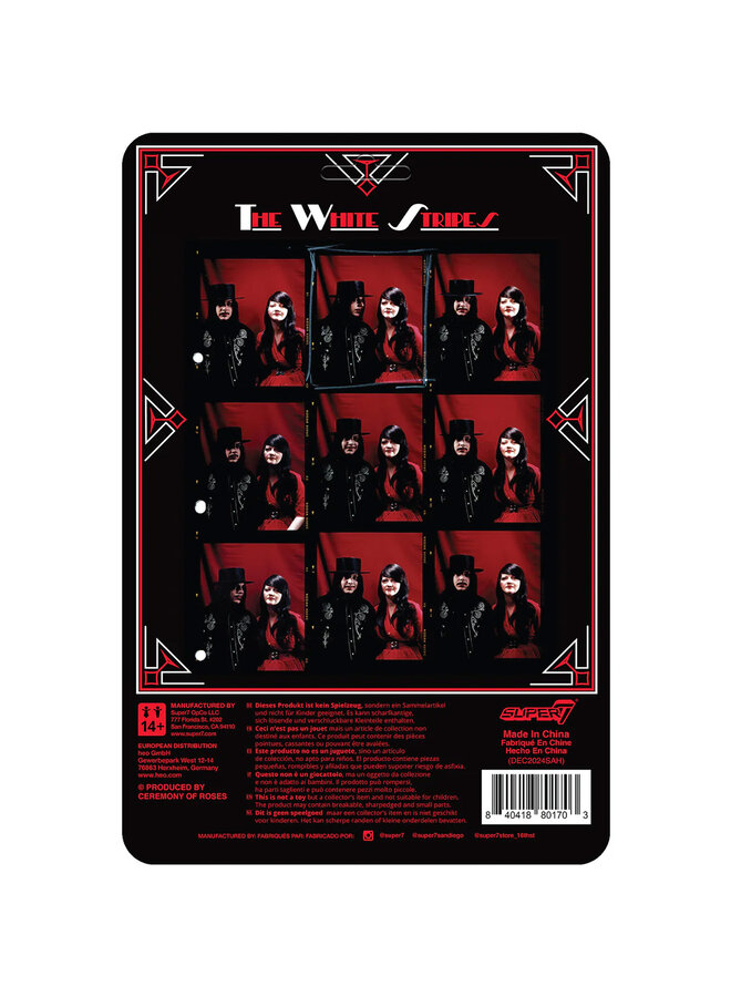 The White Stripes 2-Pack (Get Behind Me Satan) - ReAction figure