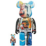 400% & 100% Bearbrick Set - Jean-Michel Basquiat (BWWT 3)