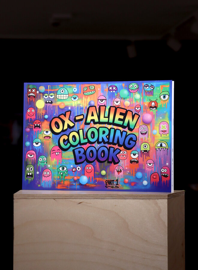 Ox-Alien Coloring Book