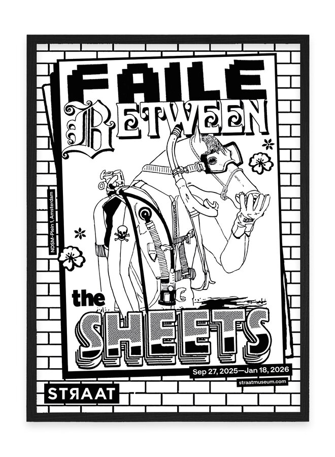FAILE: Between the Sheets, Exhibition poster