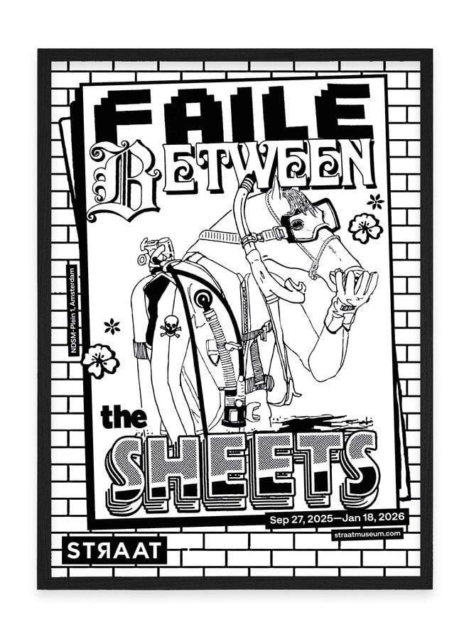 FAILE: Between the Sheets, Exhibition poster