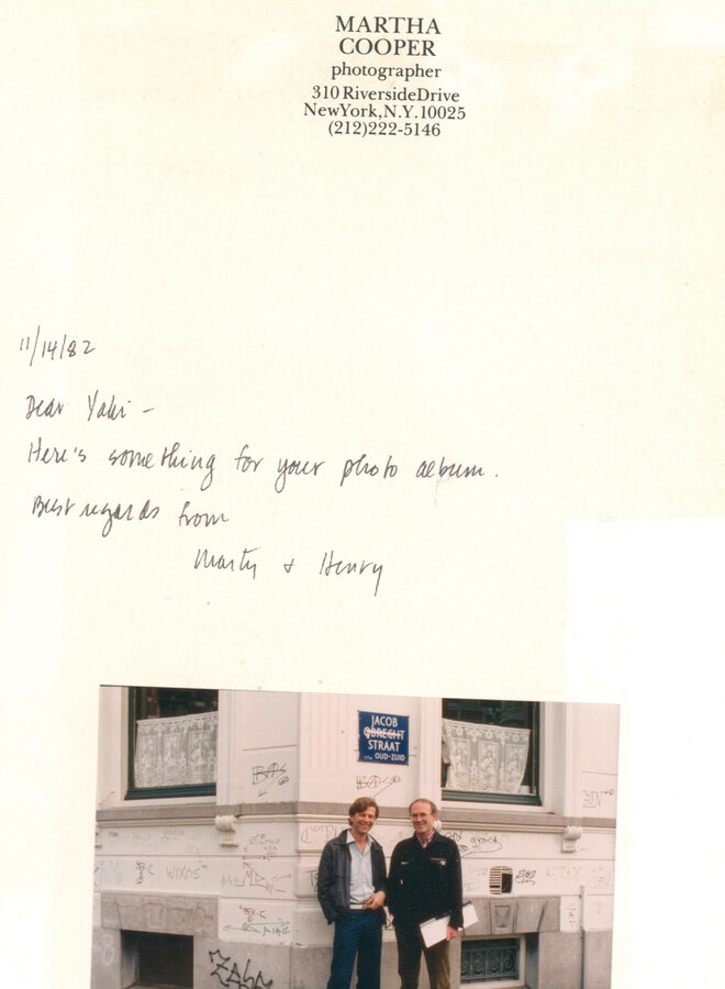 Yaki's scrapbook - Galerie Yaki Kornblit 1983