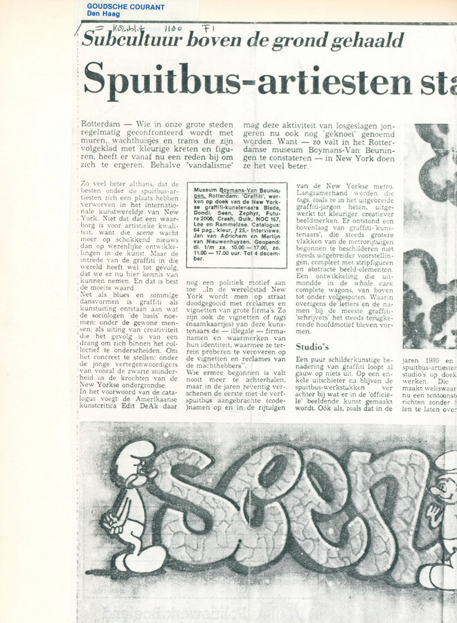 Yaki's scrapbook - Galerie Yaki Kornblit 1983