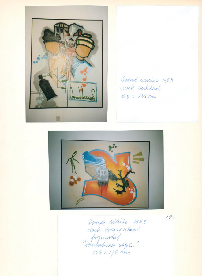 Yaki's scrapbook - Galerie Yaki Kornblit 1983