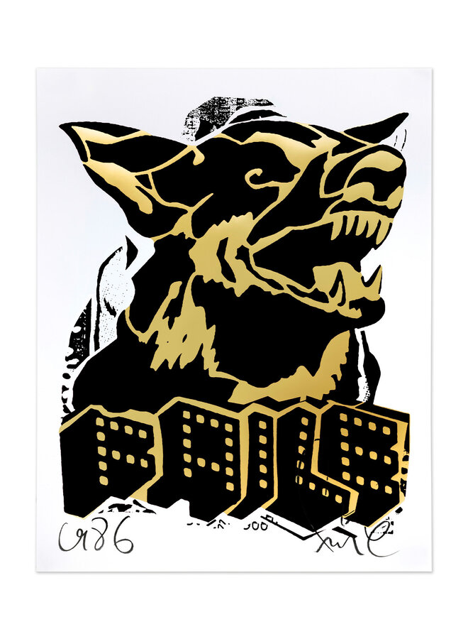FAILE - FAILE Dog Black Gold