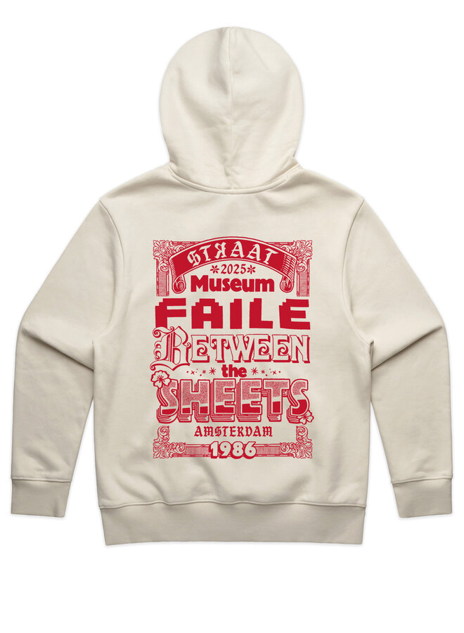 STRAAT x FAILE Hoodie - Ecru