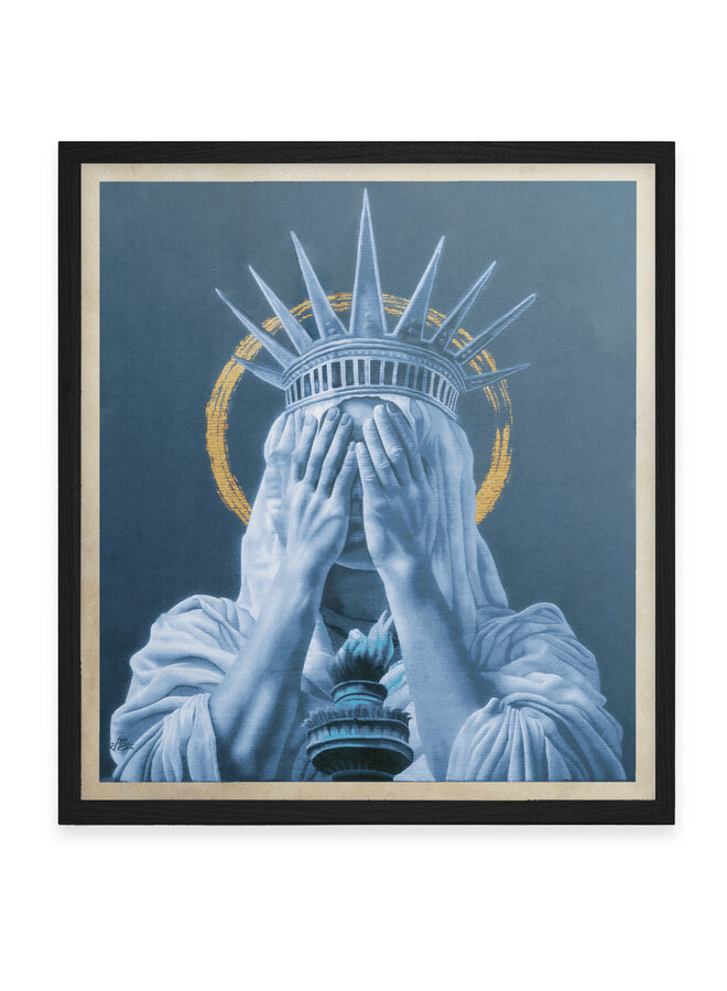 Judith de Leeuw - Statue of Liberty - inc frame